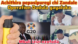 Zandile Dabula President Wa Operation Dudula Amuthira Utsi Okhetsa Msozi Ndipo Wakhaula Wausilu