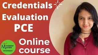Credentials Evaluation- PCE- Online Course