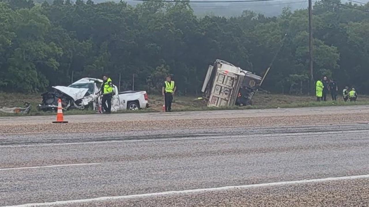 Man survives after dump truck lands on him during crash; other driver ...