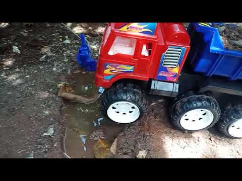  Mobil  Truk  tronton muatan tanah  escavator keruk YouTube