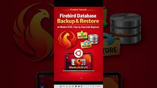 Firebird Database Backup & Restore on Ubuntu 24.04 | Step-by-Step Guide (Beginner) 🧑💻 #firebird