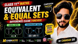 😱 Equal Sets vs Equivalent Sets | Never Get Confused Again! | Class 11 Maths