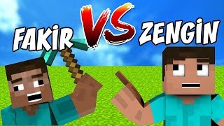 Zengi̇n Vs Faki̇r Hayati Zenginin Arabası - Minecraft