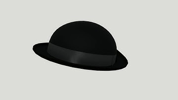 bowler hat 3D model