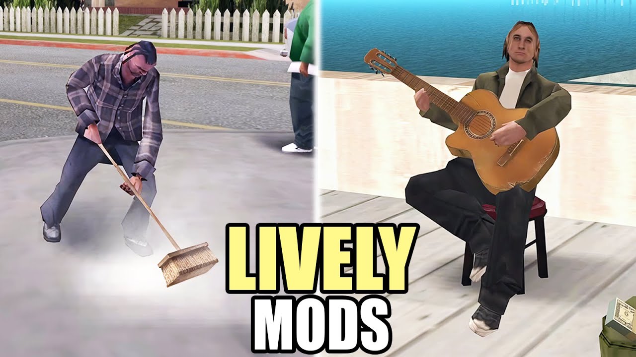 10 реалистичных модов, которые вдохнут ЖИЗНЬ в GTA San Andreas!