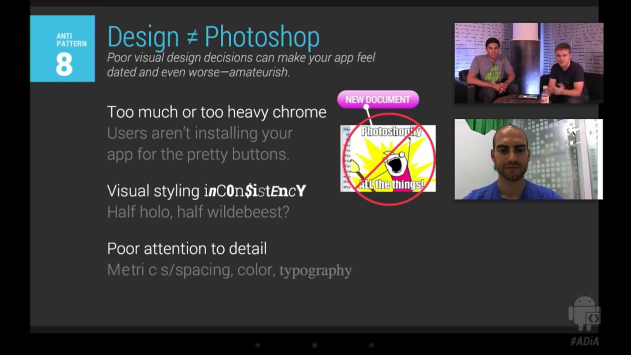 Android Design in Action Common UX Issues - YouTube
