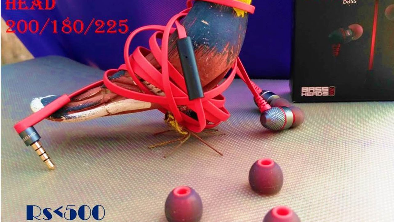 Best inear headphone under Rs.500.boat BASS HEAD 200/180/225. YouTube