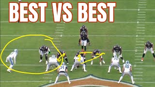 Bears Rookie Darnell Wright Dominated Aidan Hutchinson | FILM REVIEW