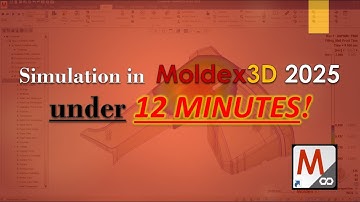 Moldex3D QuickStart Tutorial | Studio 2025 | CADdoctor | Plastic Molding Simulation