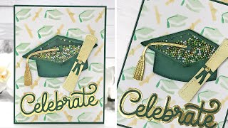 Celebrate Graduation Shaker Card