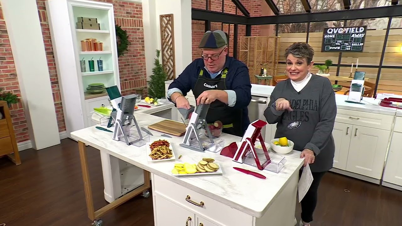 Cuisinart Precision Slice and Chop Upright Mandoline on QVC