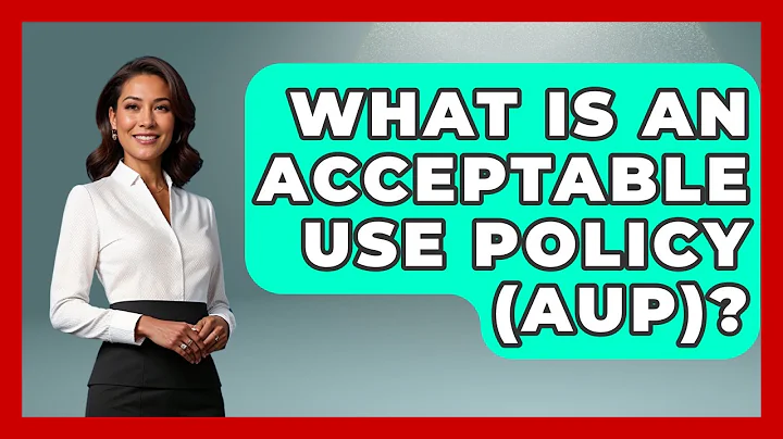 What Is An Acceptable Use Policy (AUP)? - Tactical Warfare Experts