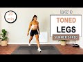DAY 9 - 20 min TONED LEG WORKOUT | The Modern Fit Girl | Summer Shred Workout Challenge