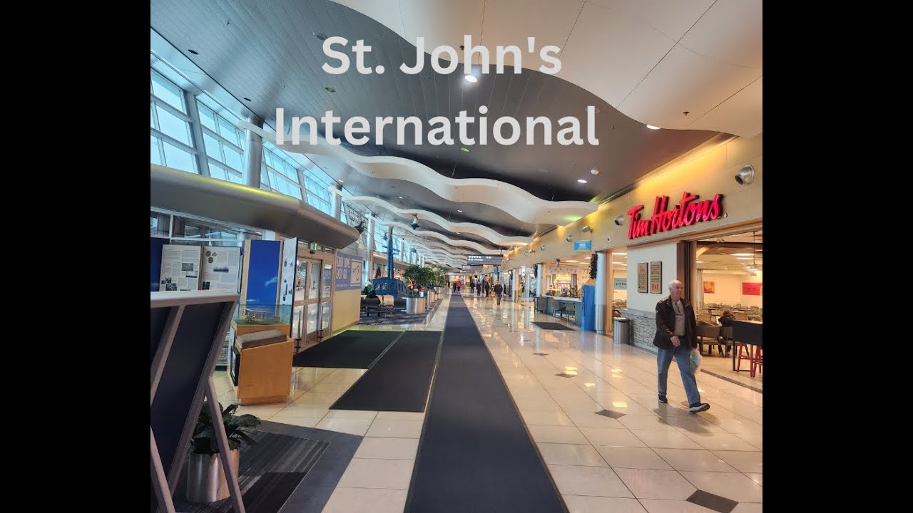 st. john's airport newfoundland / yyt airport / st john airport tour