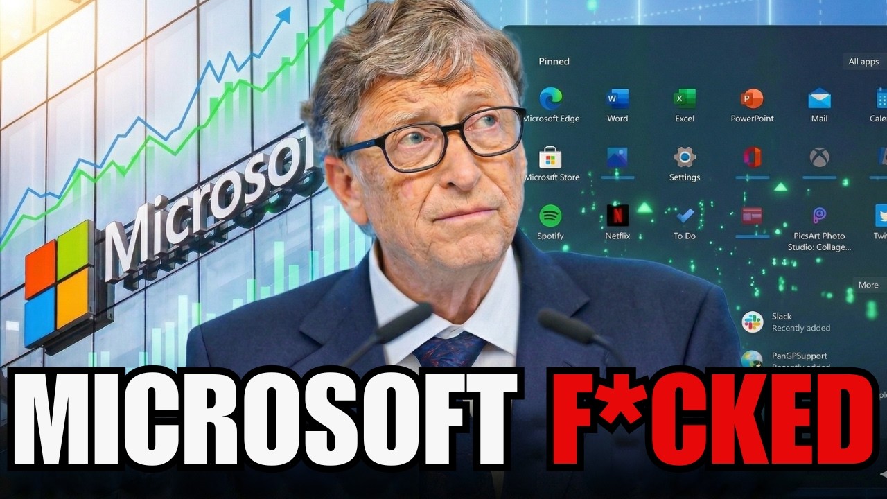 Bill Gates STUNNED as Windows 11 Revolt Goes GLOBAL — Microsoft Faces MASS SHIFT!