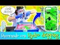 DECORANDO con HYDRO DRIPPING 🎨 ¡TUNEANDO FUNDA DEL MÓVIL con SPRAY! 😱 ¿SALE MAL?