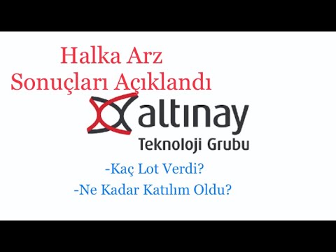 Altınay Savunma Teknolojileri Halka Arz Sonuçları Açıklandı? Kaç Lot Verdi? Ne Kadar Katılım Oldu?