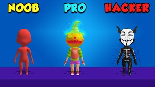 NOOB vs PRO vs HACKER - FUN RACE 3D - Best Mobile Android/iOS Games screenshot 4