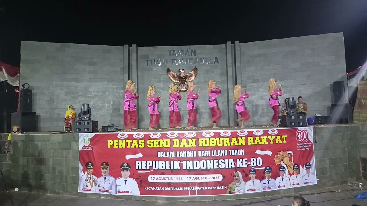 Pentas Seni dan Hiburan Rakyat Hut RI ke-80