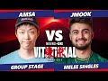 Nounsvitational 2025 Jmook Sheik Vs AMSa Yoshi Smash Melee SSBM