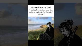 I faced storm's alone #motivational #quotes #peace #relatable #english #life