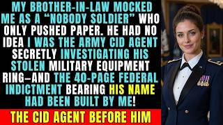 My Brother-in-Law Mocked Me as a Nobody Soldier—He Didn’t Know I Was Army CID