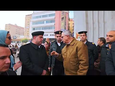 محافظ الإسكندرية يجري جولة ميدانية موسعة بطريق الإسكندريةمطروح بالكيلو 21 نطاق حي العجمي