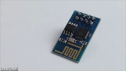 Detalhando a placa ESP-01 - Automação Residencial com ARDUINO e ESP8266 - Parte 2