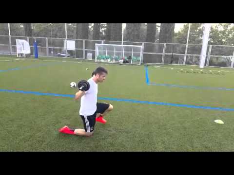 football score Football player workout 2