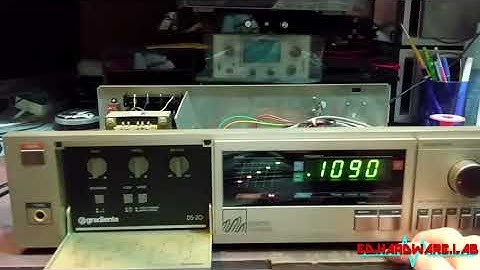 Consertos Vintage 038 - Gradiente - receiver DS-20(2) -  (parte 02 final) - #0237