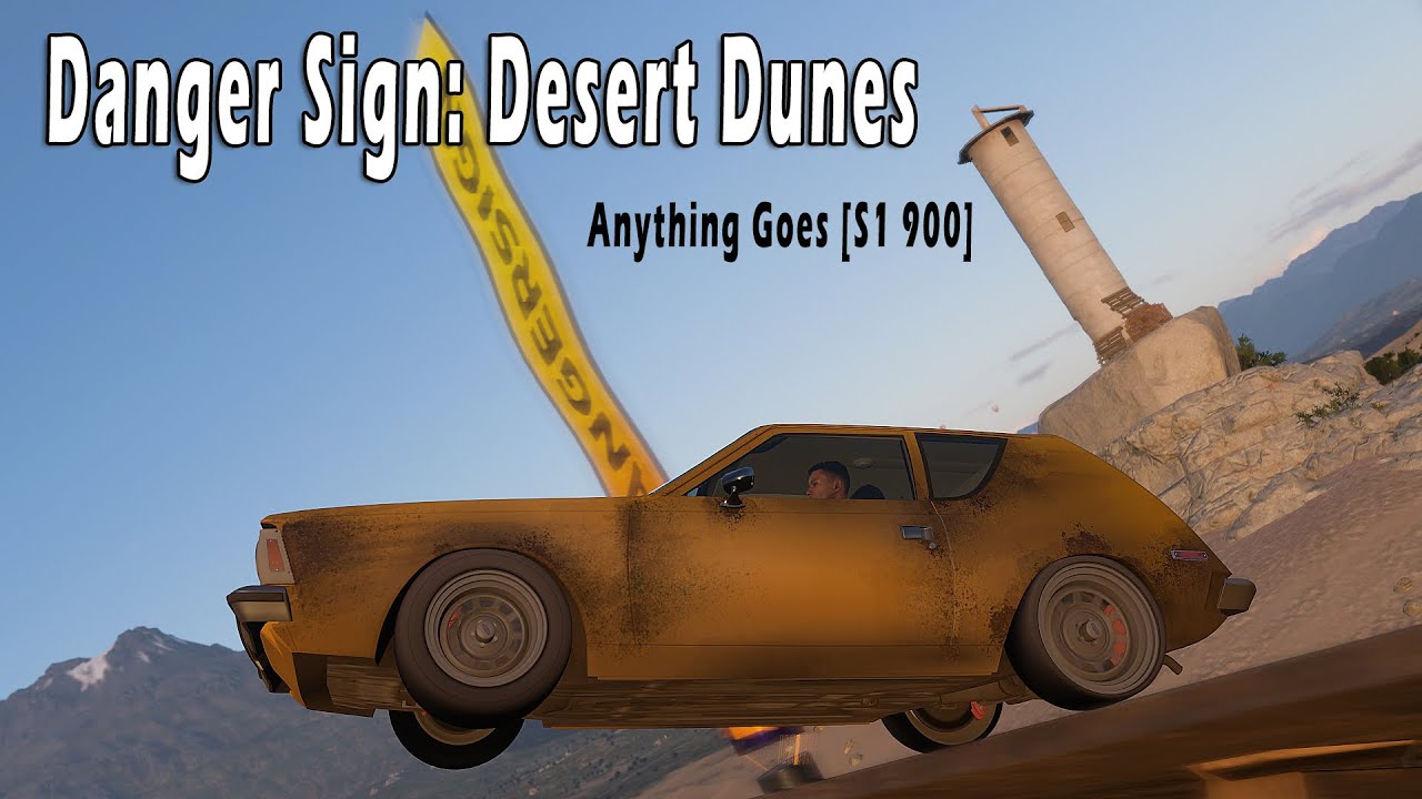 Forza Horizon 5 Danger Sign Desert Dunes (Seasonal Event) Anything