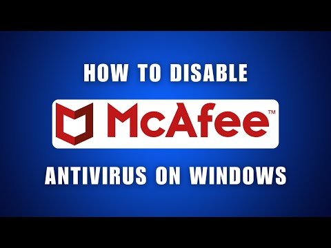 How to Turn Off McAfee Antivirus on Windows 2026 | Disable McAfee Antivirus in Windows