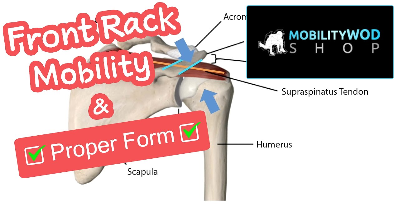 Front Rack Mobility and Proper Form - MobilityWODShop - YouTube
