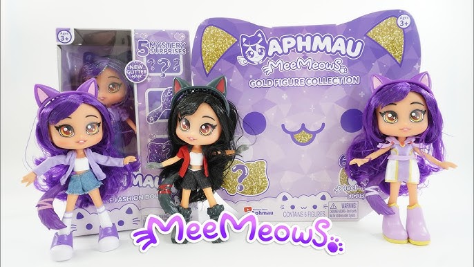 Aphmau MeeMeows Ultimate Mystery Surprise Exclusive Set [Ultima Wolf, 10  Mystery Surprises Including an Exclusive Doll & MeeMeow Figure!]