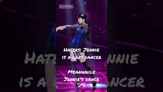 Haters: Jennie can't dance. Jennie: are you sure? #jenniekim #blackpink #dance #solojennie