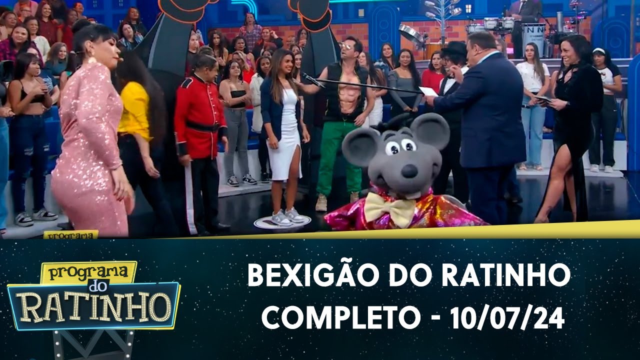 Bexigão do Ratinho como você nunca viu | Programa do Ratinho (10/07/24 ...