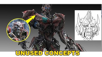 Transformers Rise Of Unicron - The Last Knight Sequel - All Unused Concept Arts (I Did) Part #2