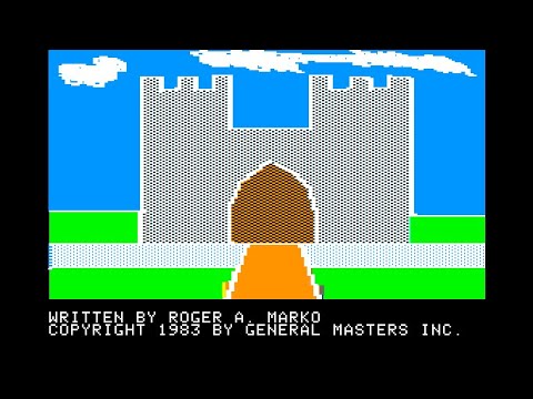 My shortest walkthrough: Merlin's Castle (Apple II - General Masters)