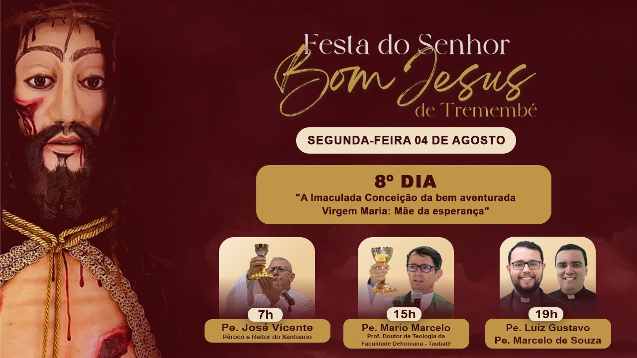 Oitavo dia da novena do Senhor Bom Jesus de Tremembé