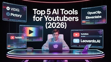 Top 5 AI Tools Every YouTuber Should Be Using in 2026 (Grow Faster with AI!)