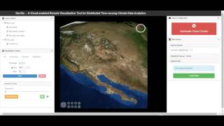 GeoVis 3D StreamFlow Rendering Visualization