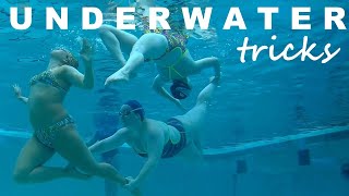 Synchronized Swimming Underwater Tricks