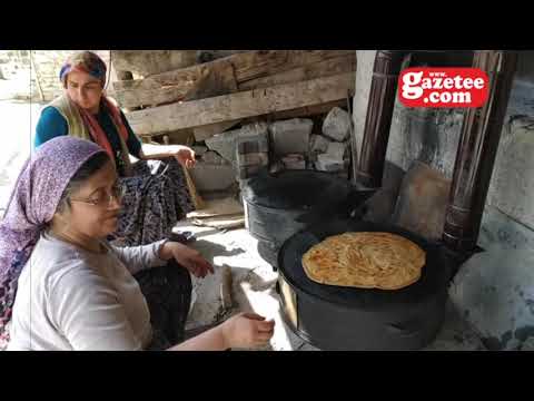 Amasya’da köylü kadınlar geleneği sürdürüyor
