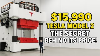 TESLA's SECRET FACTORY Tricks Revealed Why Tesla Model 2 is So Cheap? #tesla #automobile #innovation