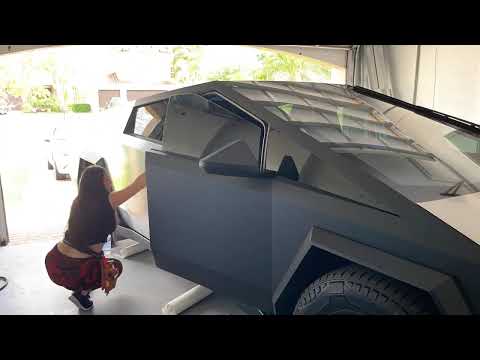 Flat Black Wrap Truck
