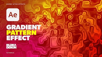Gradient Pattern Effect Tutorial in Adobe After Effects No Plugins