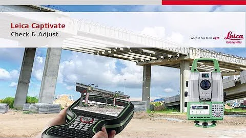 Check & Adjust Calibration for Leica total stations and MultiStations