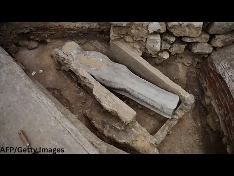 The two sarcophagi discovered beneath Notre-Dame reveal some of their secrets