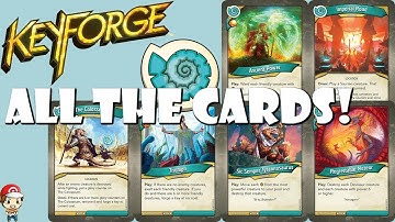 All The New Saurian Cards from Worlds Collide! (Non-Creatures) (New Keyforge Set)