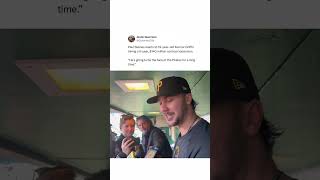 Paul Skenes spoke to the media on the Konnor Griffin contract extension 🙌 #Pirates #Baseball #MLB